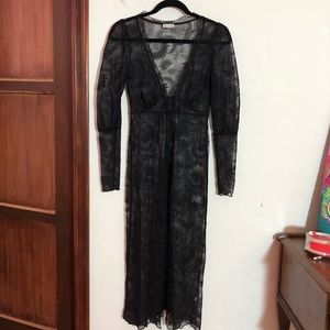 Free People Lace Robe / cover all